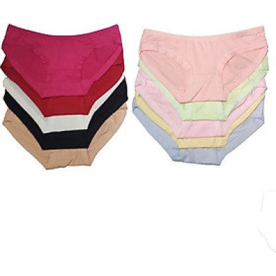 Combo 10 quần lót cotton co giãn 4 chiều thoáng mát Size 35kg - 45kg ZCCG002