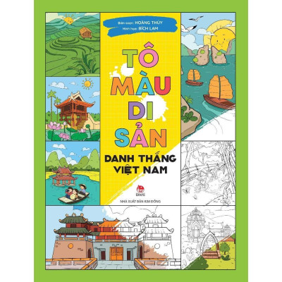 Sách - Tô Màu Di Sản - Combo 3 Cuốn - NXB Kim Đồng