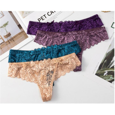 COMBO 5 QUẦN LỌT KHE REN VORONIN 6202