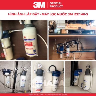 [SIÊU TỐC] Máy Lọc Nước 3M ICE140-S cho Gia Đình, Văn Phòng, Nhà Hàng, Quán Cà phê - Hàng Chính Hãng 3M, Nhập Khẩu Mỹ