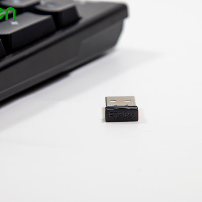 Bàn phím Gaming không dây Fuhlen L411w, Tuổi thọ 20 triệu lần nhấn, BH 2 năm, Tặng kèm pin- Hàng chính hãng