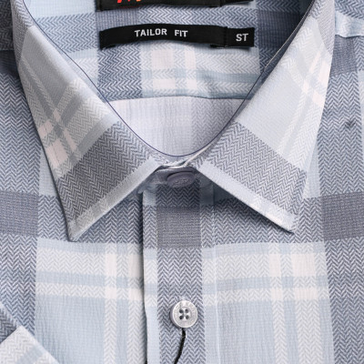 Áo sơ mi Khatoco nam tay ngắn