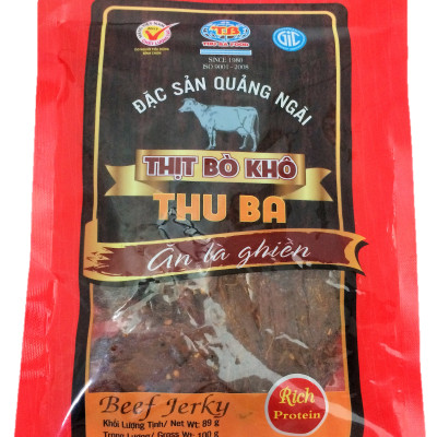 Bò Khô Thu Ba miếng (100g)
