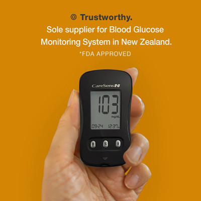 Máy đo đường huyết Caresens N - thương hiệu Hàn Quốc