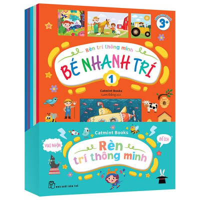 Sách - Bộ Sách Rèn Trí Thông Minh 1 (Bộ 6 Cuốn)