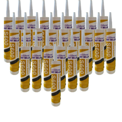 Keo Silicone S600-5 Hộp; Hộp=25 Lon/300ml; Màu Trong