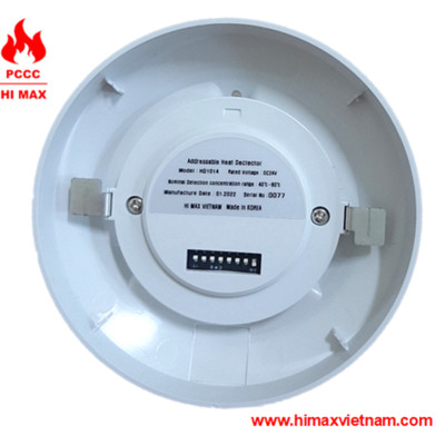 Đầu báo nhiệt địa chỉ hi max HD1014 (Kèm đế)