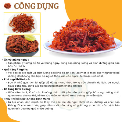 KHÔ BÒ XÉ SỢI TÂN LỘC PHÁT