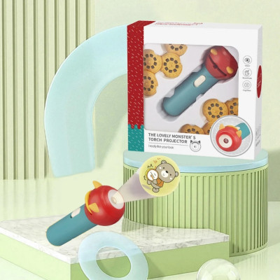 Đồ chơi - Mô hình Đèn chiếu 8 chủ đề, Đồ chơi đèn chiếu hình cho trẻ em DM403W - DUMOON