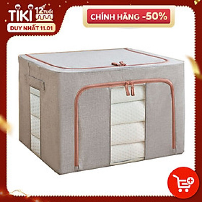 [HÀNG XUẤT KHẨU] Túi Đựng Chăn Mền Quần Áo Xuất Hàn Quốc 66L, 100L Khung Sắt Cao Cấp - Chính Hãng dododios