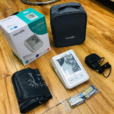 Máy Đo Huyết Áp Điện Tử Microlife B3 Basic New 2019 chính hãng