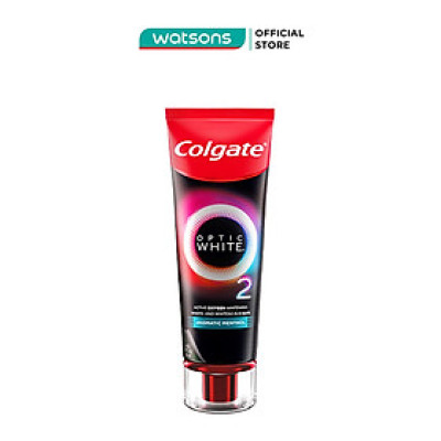 Kem Đánh Răng Colgate Optic White O2 Aromatic Menthol 85g