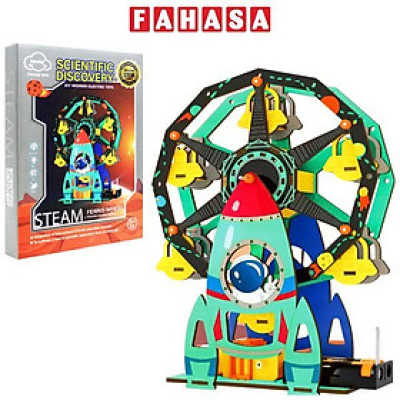 Đồ Chơi Giáo Dục Stem - Nguyên Lý Ròng Rọc, Bánh Xe Đu Quay - Tuosiqui Toys 3081 (4081A) (29 Mảnh Ghép)