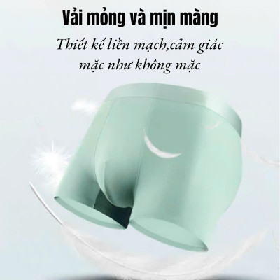 Quần Lót Nam Đùi Boxer Lụa Băng Menpro MP9 - Mỏng nhem Thoáng Khí