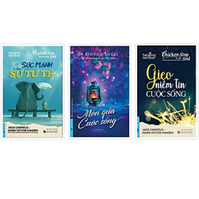 Sách - Combo Sức mạnh của sự tử tế + Món quà cuộc sống + Gieo niềm tin cuộc sống - FirstNews