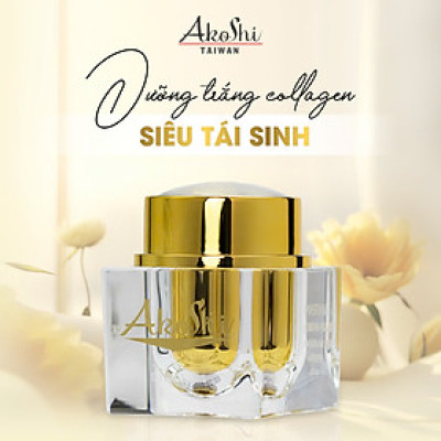 KEM AKOSHI DƯỠNG TRẮNG DA COLLAGEN VÀ TÁI TẠO LÀN DA