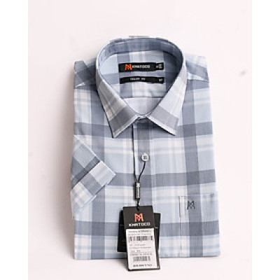 Áo sơ mi Khatoco nam tay ngắn
