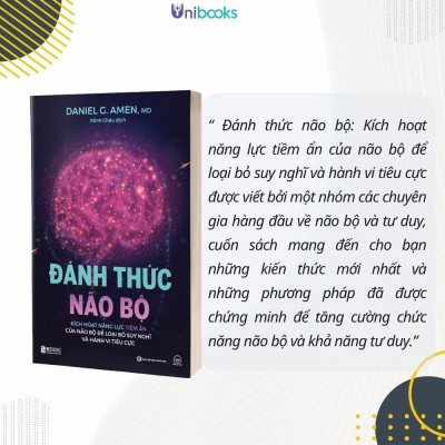 Sách - Đánh thức não bộ: Kích hoạt năng lực tiềm ẩn của não bộ để loại bỏ suy nghĩ và hành vi tiêu cực - Bizbooks