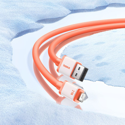 Cáp sạc nhanh Baseus 0℃ Series Fast Charging Data Cable Usb A to iP 2.4A hoặc Type C to iP 20W- hàng chính hãng