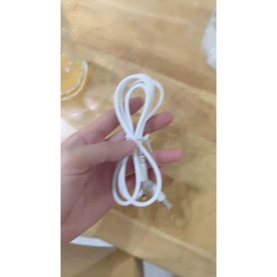 Dây sạc máy massage mắt mini 10 chế độ màu trắng