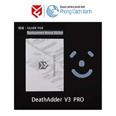 Feet chuột PTFE Unusual Way Sport Silver Fox - Razer DeathAdder V3 Pro (1 bộ) - Hàng Chính Hãng