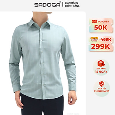 Áo Sơ Mi Nam Dài Tay Dáng Regular Fit, Chất Liệu Bamboo Cao Cấp C2241