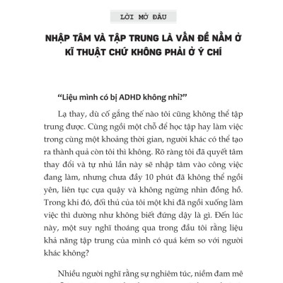 Sách - Tư Duy Nhập Tâm - Nghệ Thuật Thiết Kế Tập Trung Và Chuyển Hóa Động Lực Bằng Khoa Học Não Bộ