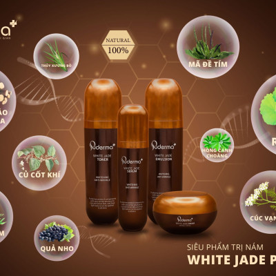 Tinh chất nước thần tái tạo Luxury Exosome Essence 100ml, phiên bản nâng cấp từ Nước hoa hồng hỗ trợ mờ nám Puderma White Jade Toner 100 ml: chống lại sự lão hóa da, giảm sự hình thành các nếp nhăn.