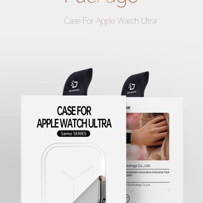 Ốp Case Bảo Vệ Dành Cho Apple Watch Ultra, Dux Ducis Samo Soft TPU Case - Hàng Chính Hãng