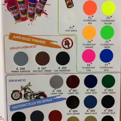 Sơn xịt màu da ATM A243