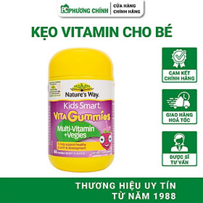 Kẹo Dẻo Vitamin Tổng Hợp Cho Bé Nature