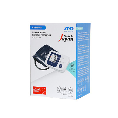 Máy Đo Huyết Áp Bắp Tay Cảnh Báo Đột Quỵ AND UA-767JP - made in Japan