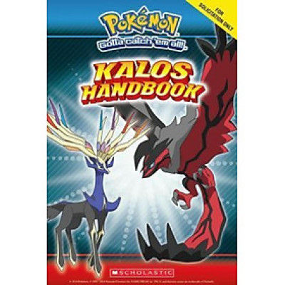 Sách - Kalos Region Handbook (Pokemon) by Scholastic (US edition, paperback)