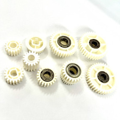 Bộ 9 bánh răng cụm khay kéo giấy: Dùng cho máy photocopy Ricoh 8000/ 8001 ( HA - Hàng nhập khẩu )