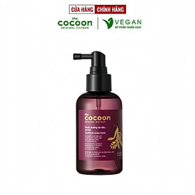 Nước dưỡng da đầu bồ kết Cocoon giảm gàu và chăm sóc da đầu nhạy cảm 140ml