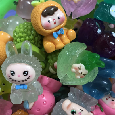 Combo 10 Túi Mù Size To,  Túi Mù Tự Xé, Kẹo Dạ Quang, Đục, Kim Tuyến, Mẫu Ngẫu Nhiên