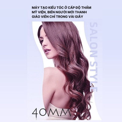 Máy uốn tóc xoăn SOKANY SK15003 chất liệu ceramic an toàn, giúp bạn trải nghiệm tóc xoăn chuyên nghiệp ngay tại nhà - HÀNG CHÍNH HÃNG