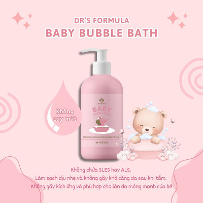 Sữa Tắm Bồn Tạo Bọt Dành Cho Bé Dr