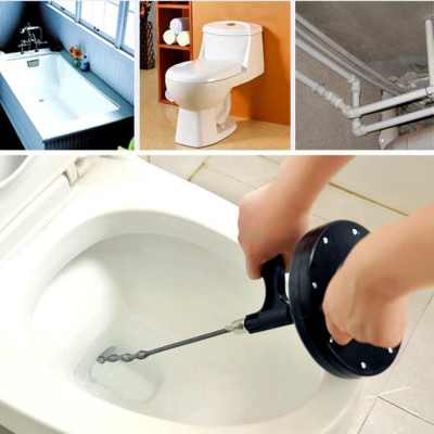 Dụng Cụ Thông Cống Có Quai Cầm Dây Dài 4M Tiện Dụng