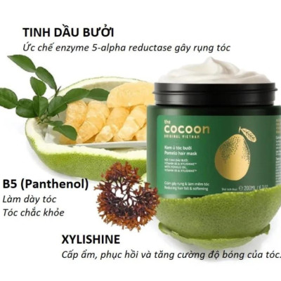 Kem ủ tóc bưởi Cocoon 200ml