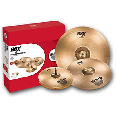 Bộ lá trống (Cymbal) 45003X SABIAN B8X Performance Set – Hàng Chính Hãng