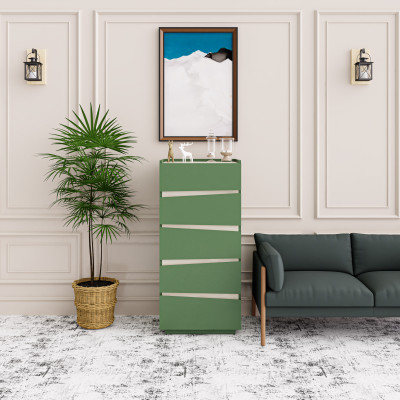 [Happy Home Furniture] VIGGO, Tủ lưu trữ 5 ngăn kéo, 56cm x 45cm x 120cm ( DxRxC), THK_160