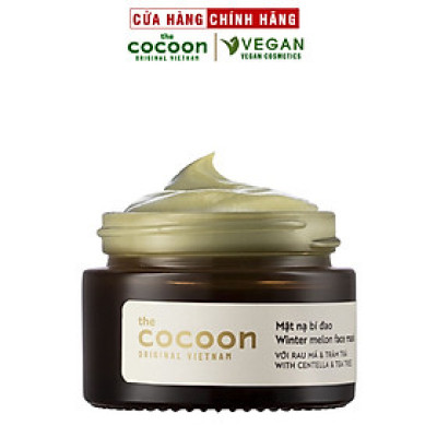 Mặt nạ bí đao the Cocoon 30ml dùng cho da dầu mụn thuần chay