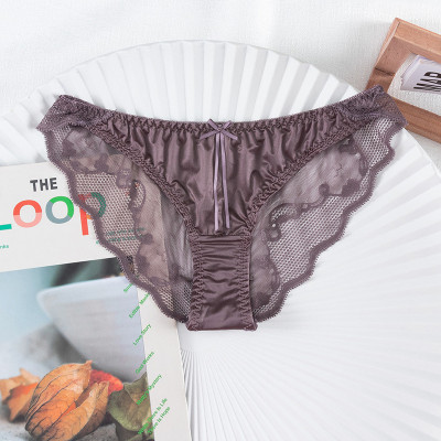 Combo 5 Quần Lót Nữ Lụa Bóng Phối Ren Cao Cấp Q8093 – Mềm Mịn, Sang Trọng, Co Giãn 4 Chiều