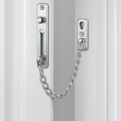 Chốt An Toàn Cửa, Dây Xích Chốt An Toàn Cho Cửa Phòng, Đề Phòng Đột Nhập, Đẩy Cửa Vào Khi Mở - TakyHome 3100