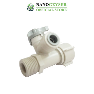 Khẩu khoá máy lọc nước Nano Geyser, Khoá chia nước, khoá nước đầu vào máy lọc nước - Hàng Chính Hãng
