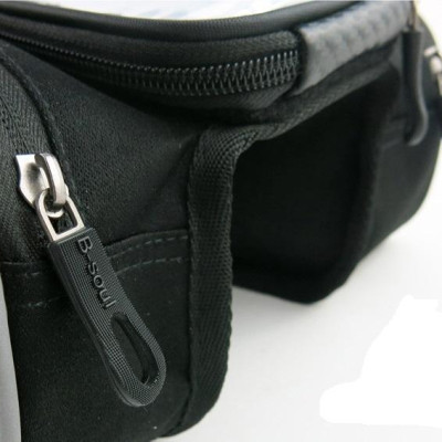 Túi 4 Ngăn Treo Sườn Xe Đạp Kèm Túi Chống Nước Cho Điện Thoại - Tặng khóa 4 số đổi mã