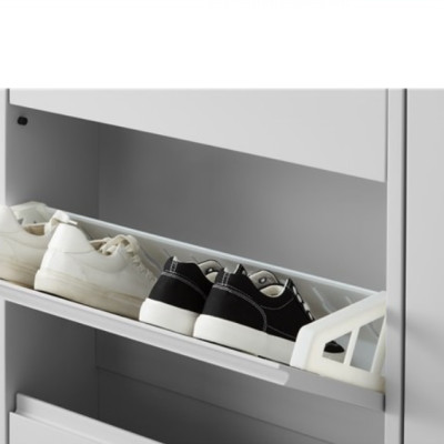 Tủ giày xoay 3 hộc 1 cánh cửa mở Tundo KT Ngang 90 x Sâu 25 x Cao 130cm