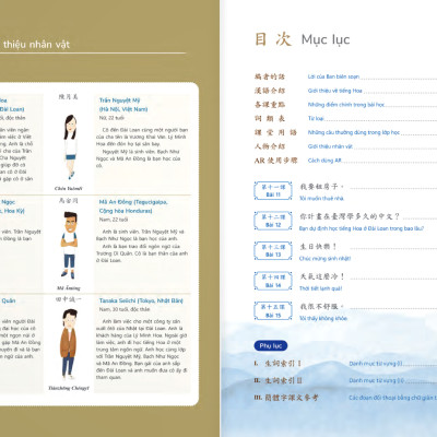 Sách - Giáo Trình Tiếng Hoa Đương Đại - Sách Bài Học 1-3