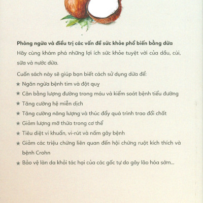 Lợi Ích Sức Khoẻ Từ Dừa - Bruce Fife, N.D.; Trần Doãn Hưng dịch 